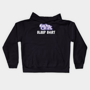 Koala - Sleeping Shirt w Kids Hoodie